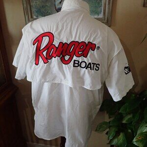 Ranger Boats Shirt Sz XL Button Down Ranger Cup Fishing Tournament Vintage 90s